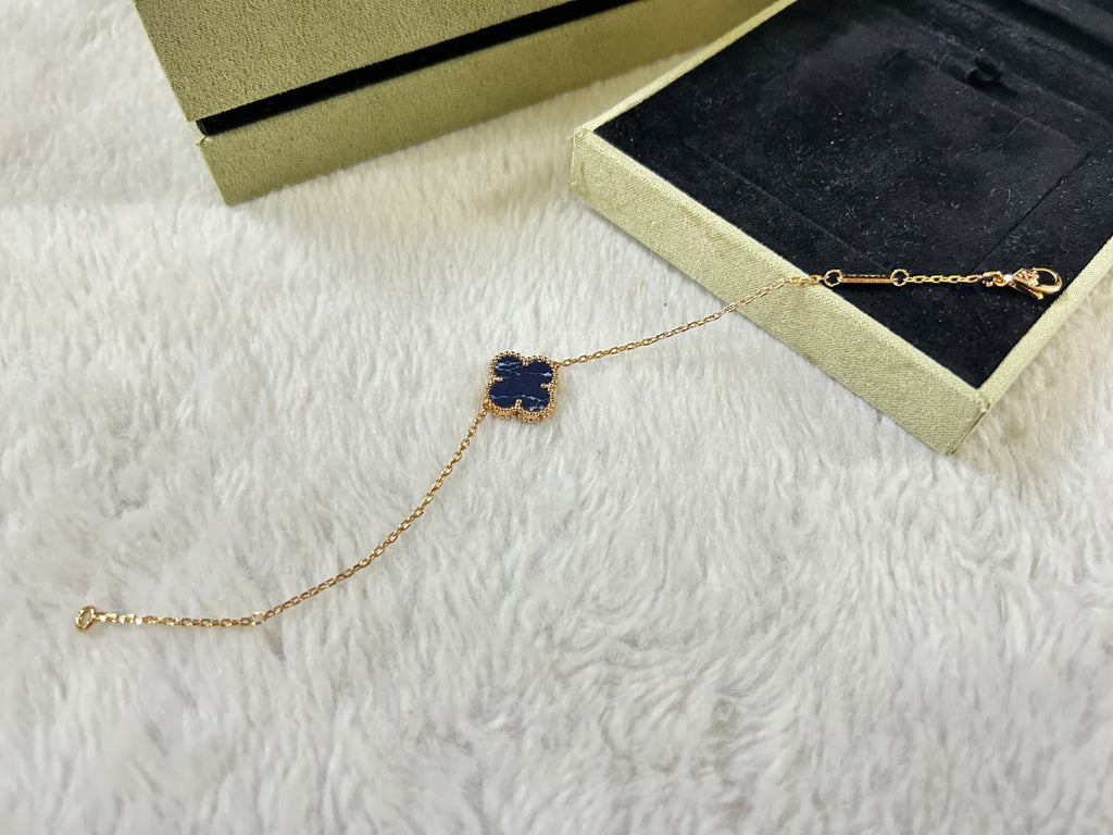 GlowCLOVER 1 MOTIF PIETERSITE BRACELET