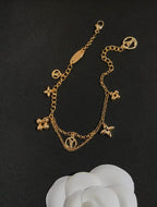 GlowBLOOMING PINK GOLD MOP BRACELET