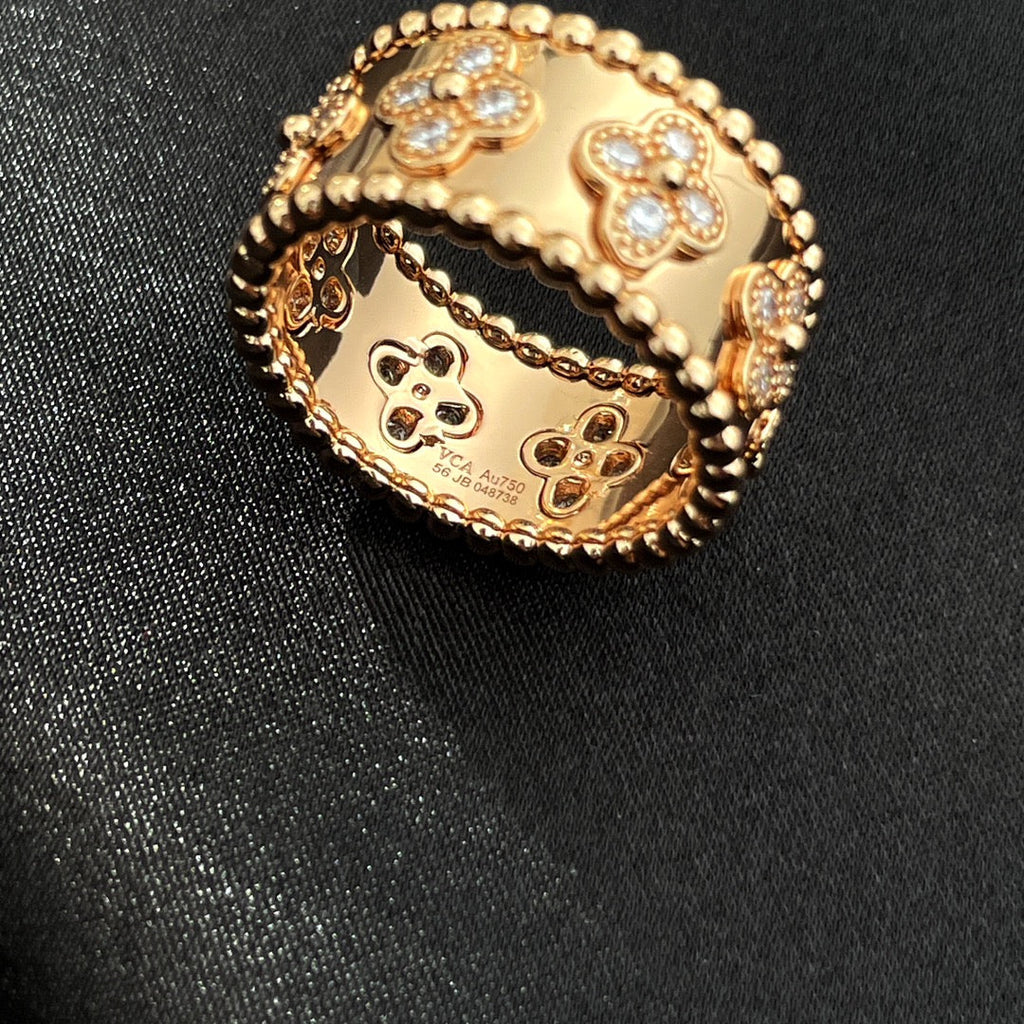 GlowPERLEE DIAMOND LARGE RING