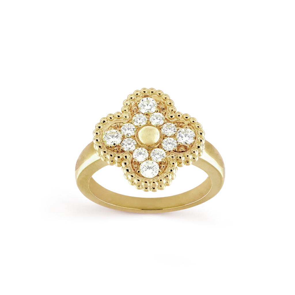 GlowCLOVER DIAMOND RING