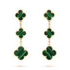 GlowCLOVER MALACHITE 3 MOTIFS GOLD