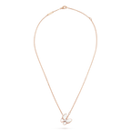 GlowBUTTERFLY MOP DIAMOND NECKLACE