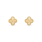 GlowCLOVER MINI 9.5MM LASER EARRINGS
