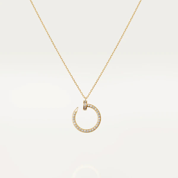 GlowJUSTE NECKLACE GOLD DIAMONDS