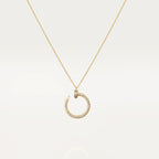 GlowJUSTE NECKLACE GOLD DIAMONDS
