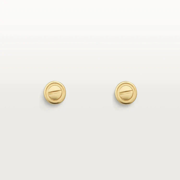 GlowLOVE EARRINGS GOLD 10MM