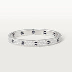 GlowLOVE BRACELET 6.1MM DIAMOND-PAVED CERAMIC