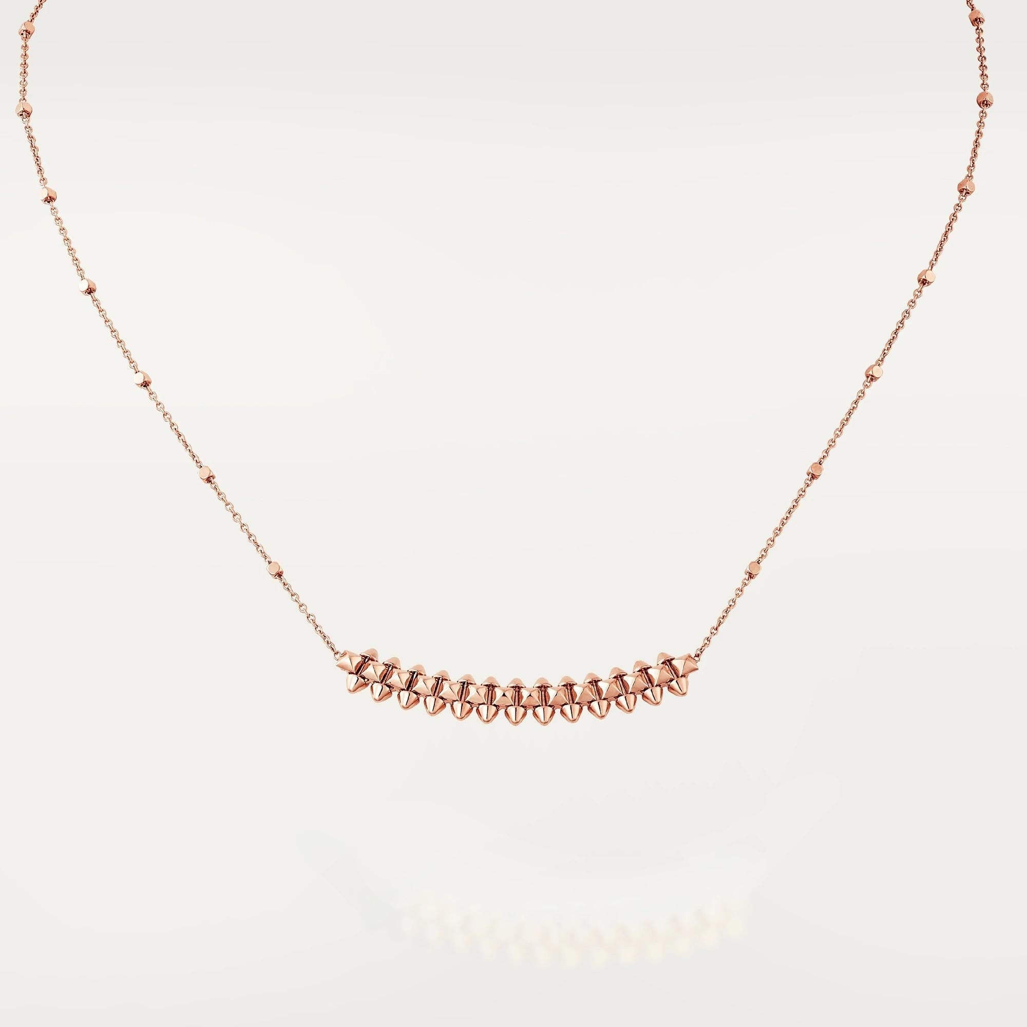 GlowCLASH PINK GOLD NECKLACE