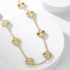 GlowCLOVER 10 MOTIFS LASER NECKLACE