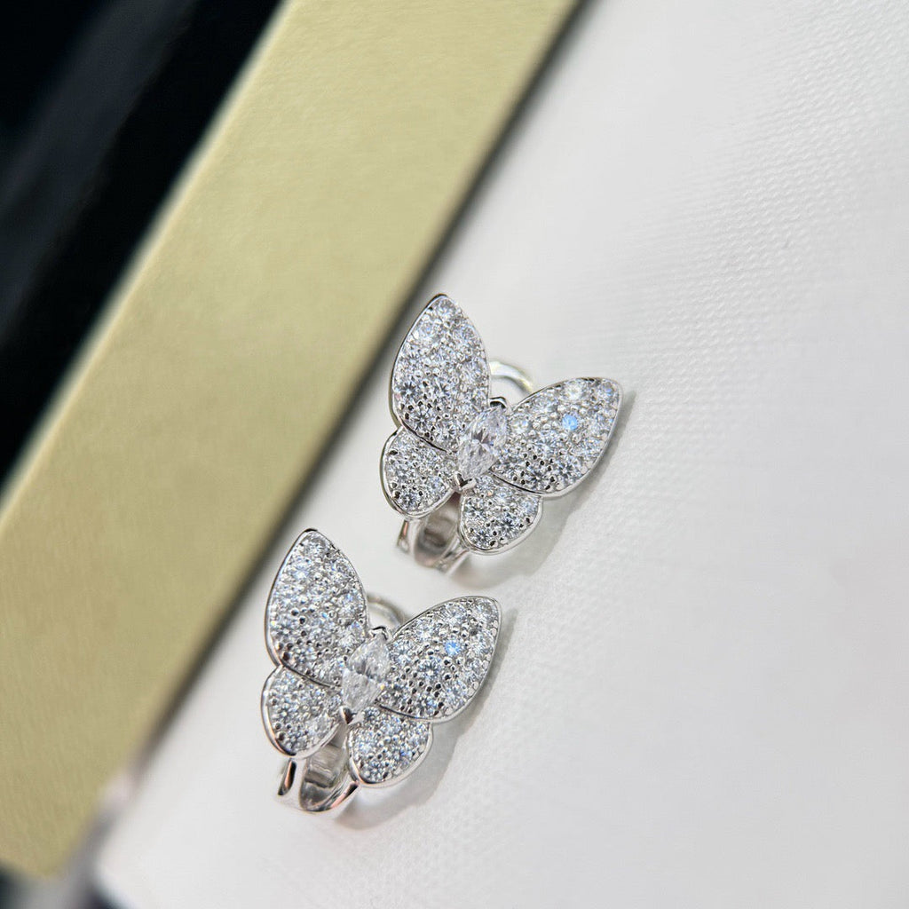 GlowBUTTERFLY ALL DIAMOND EARRINGS