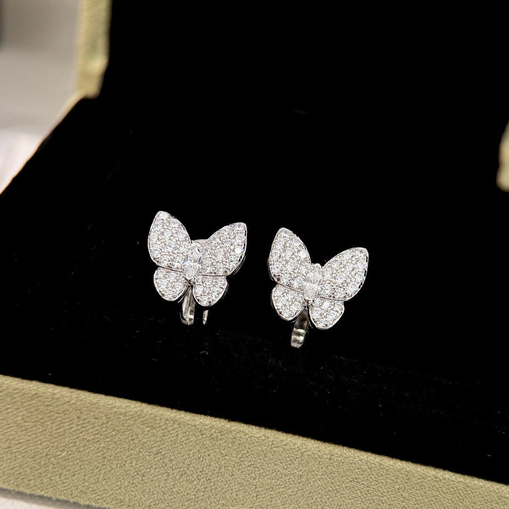 GlowBUTTERFLY ALL DIAMOND EARRINGS