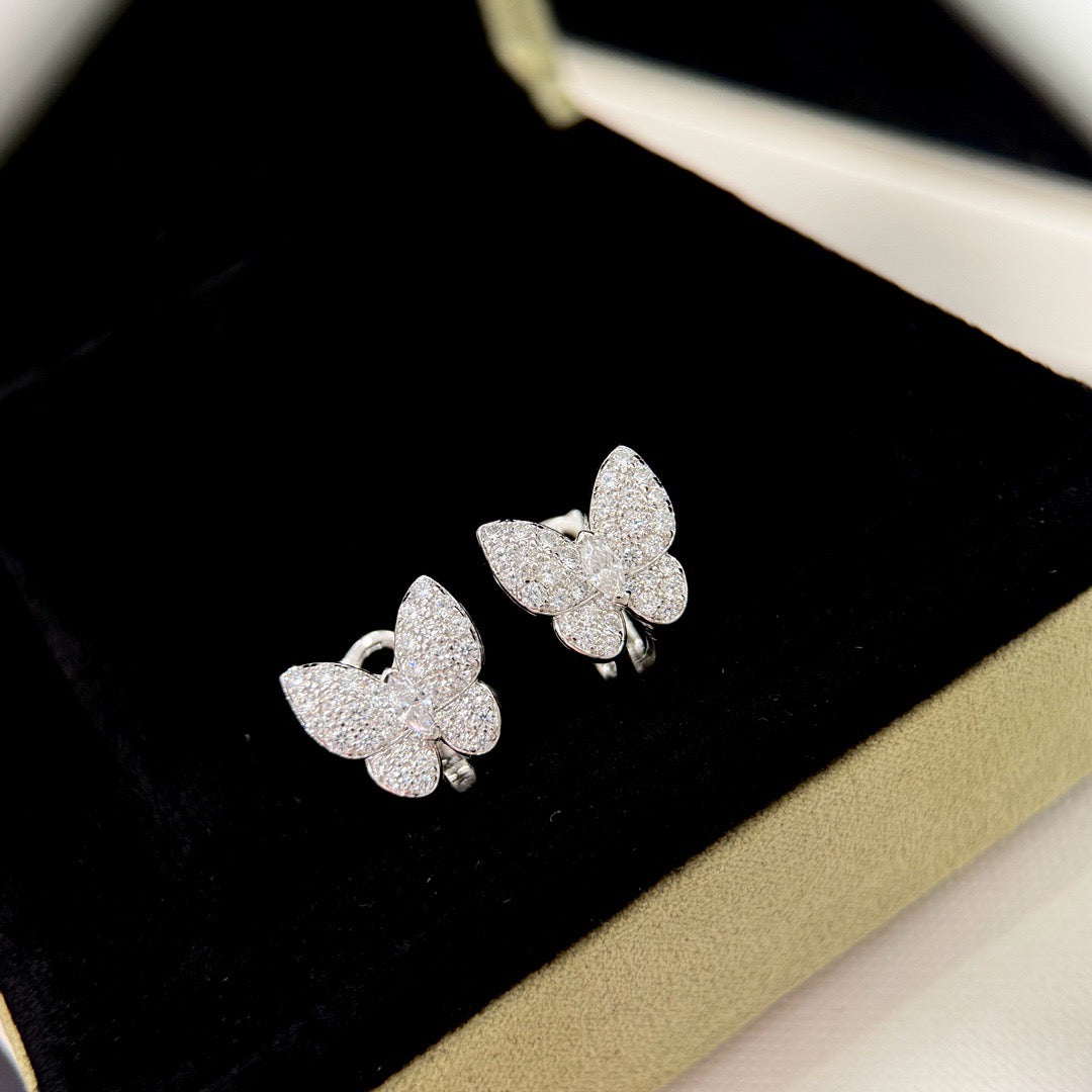 GlowBUTTERFLY ALL DIAMOND EARRINGS