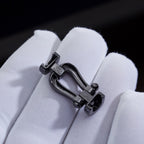 GlowFORCE LARGE SERIES HORSESHOE BLACK SAMURAI BRACELET