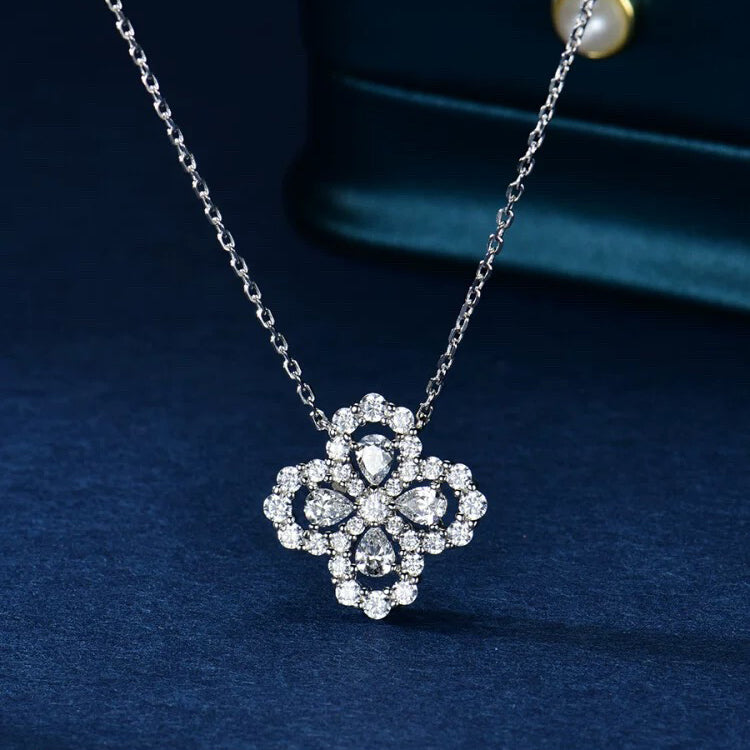 GlowLOOP NECKLACE FULL MOTIF DIAMOND 16MM MULTIPLE COLORS