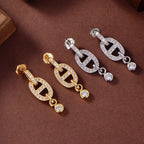 GlowHM CHAINE DIAMOND EARRINGS