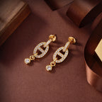 GlowHM CHAINE DIAMOND EARRINGS