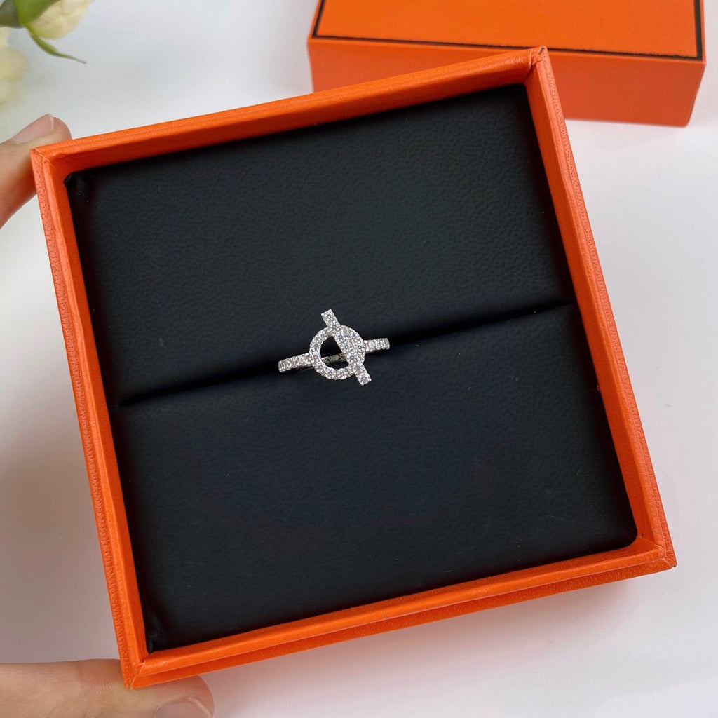 GlowECHAPPEE RING SILVER DIAMOND