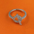 GlowECHAPPEE RING SILVER DIAMOND
