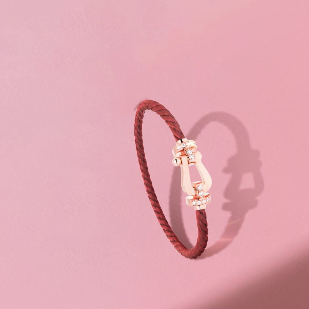 GlowFORCE 10 HALF DIAMOND PINK GOLD RED CORDERI LARGE AND MEDIUM MODEL