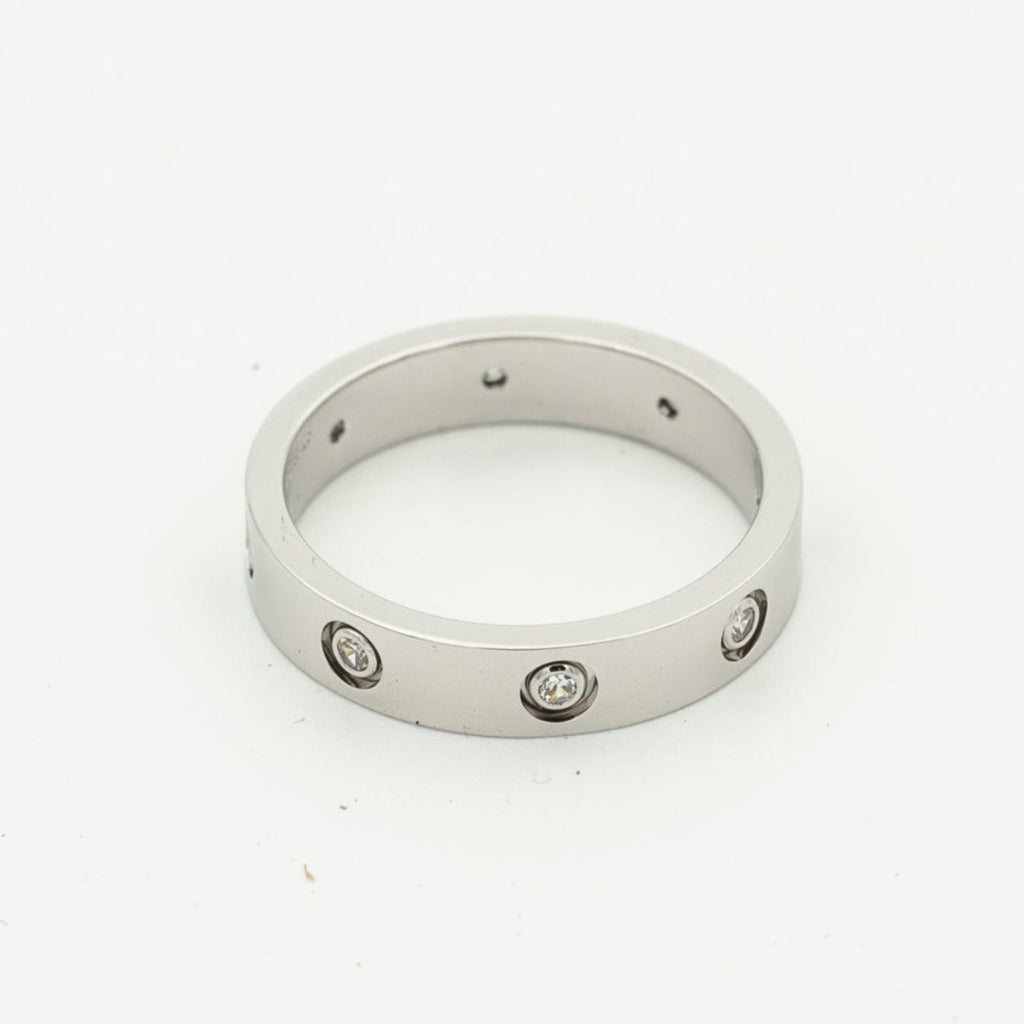 GlowLOVE RING 3.6MM 8 DIAMONDS