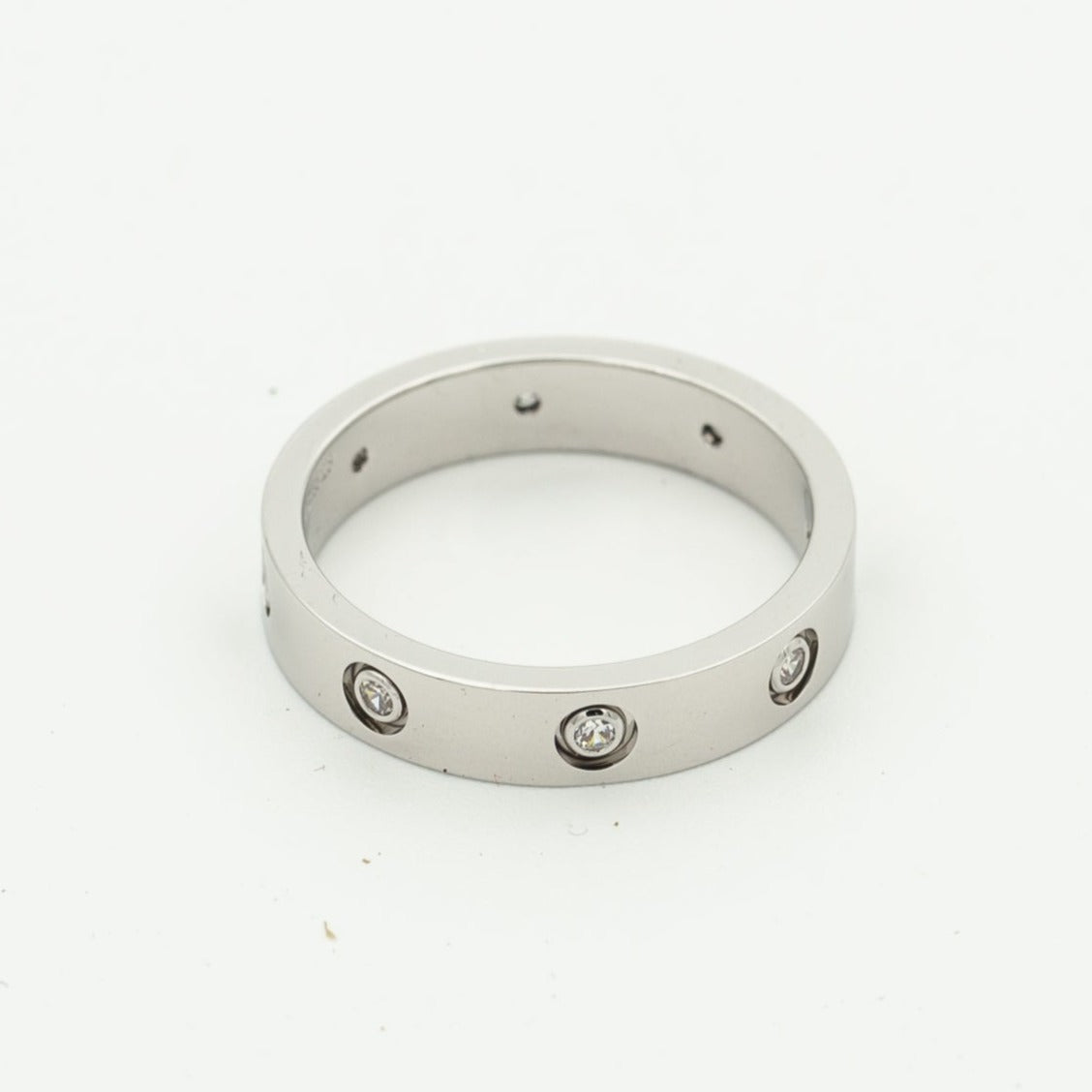 GlowLOVE RING 3.6MM 8 DIAMONDS