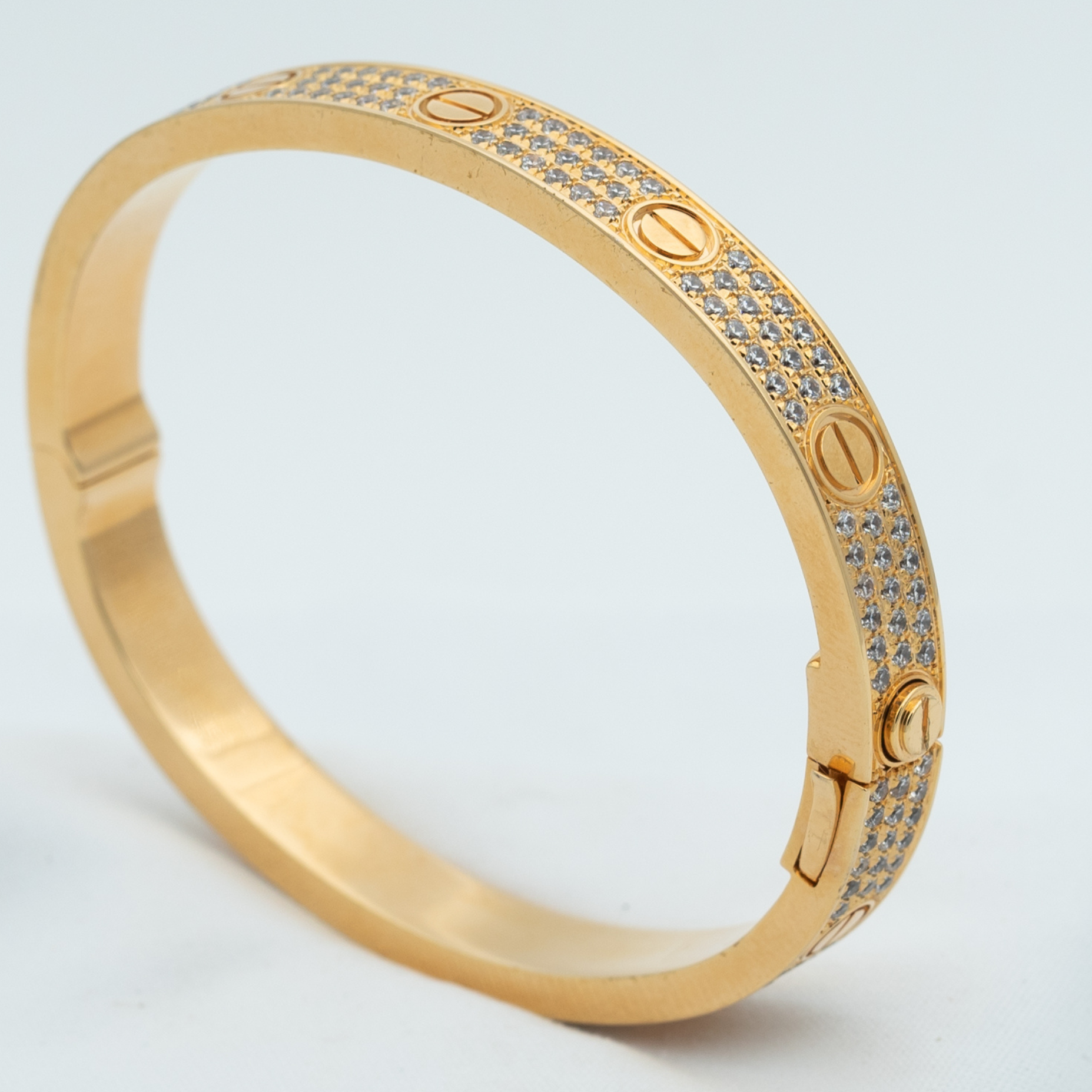 GlowLOVE BRACELET 6.1MM DIAMOND-PAVED