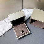 GlowJEUX DE PINK GOLD DIAMOND NECKLACE