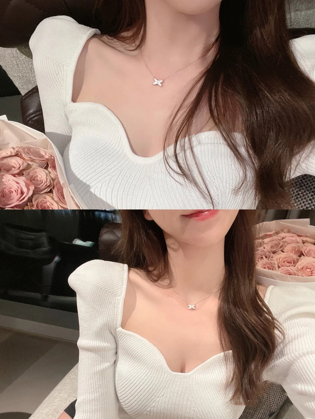 GlowJEUX DE NECKLACE 1 DIAMOND