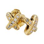 GlowJEUX DE GOLD DIAMOND EARRINGS