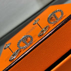 GlowHM FULL DIAMOND PIG NOSE STUD EARRINGS