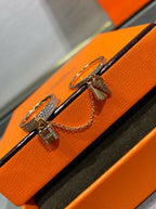 GlowHM KELLY CLOCHETTE DOUBLE RING IN  WITH DIAMONDS