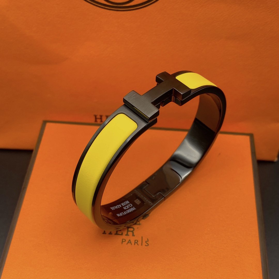 GlowCLIC HM SO BLACK YELLOW BRACELET