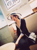 GlowHM FIRE PIG NOSE NECKLACE TRENDY STREET