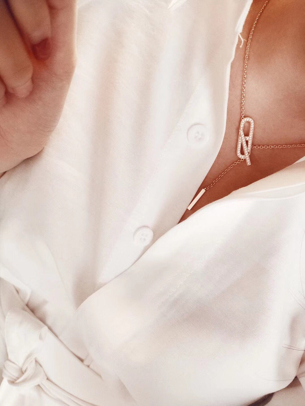 GlowHM FIRE PIG NOSE NECKLACE TRENDY STREET