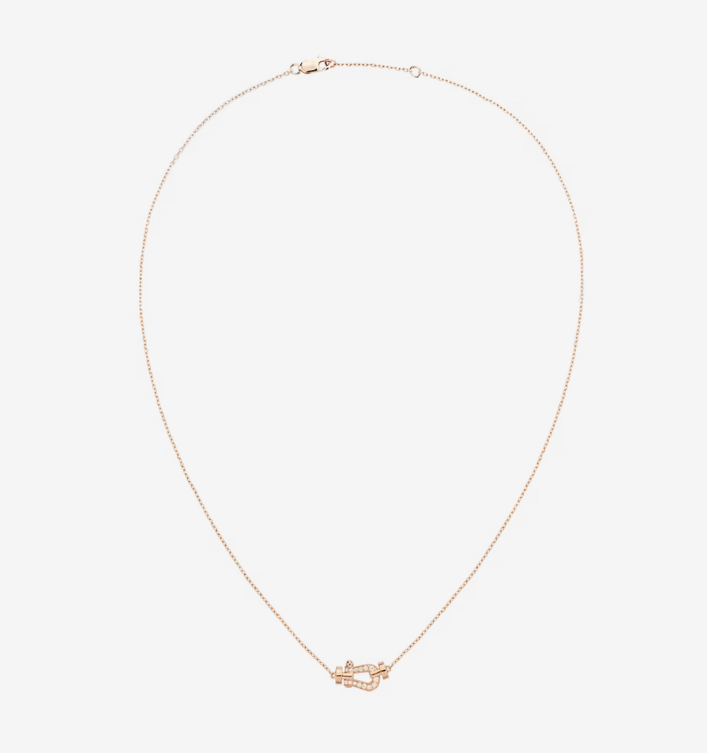 GlowFORCE 10 DIAMOND PINK GOLD NECKLACE MINI MODEL