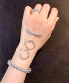 GlowCLASH SILVER BRACELET