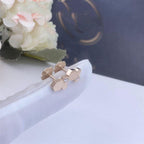 GlowBEE LOVE PINK GOLD DIAMOND EARRINGS