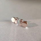 GlowBEE LOVE SILVER DIAMOND EARRINGS