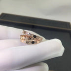 GlowBEE LOVE RING PINK GOLD DIAMOND