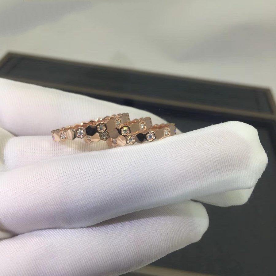 GlowBEE LOVE RING PINK GOLD DIAMOND