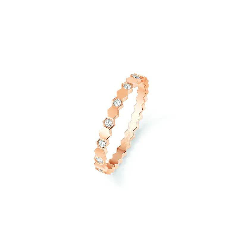 GlowBEE LOVE RING PINK GOLD DIAMOND