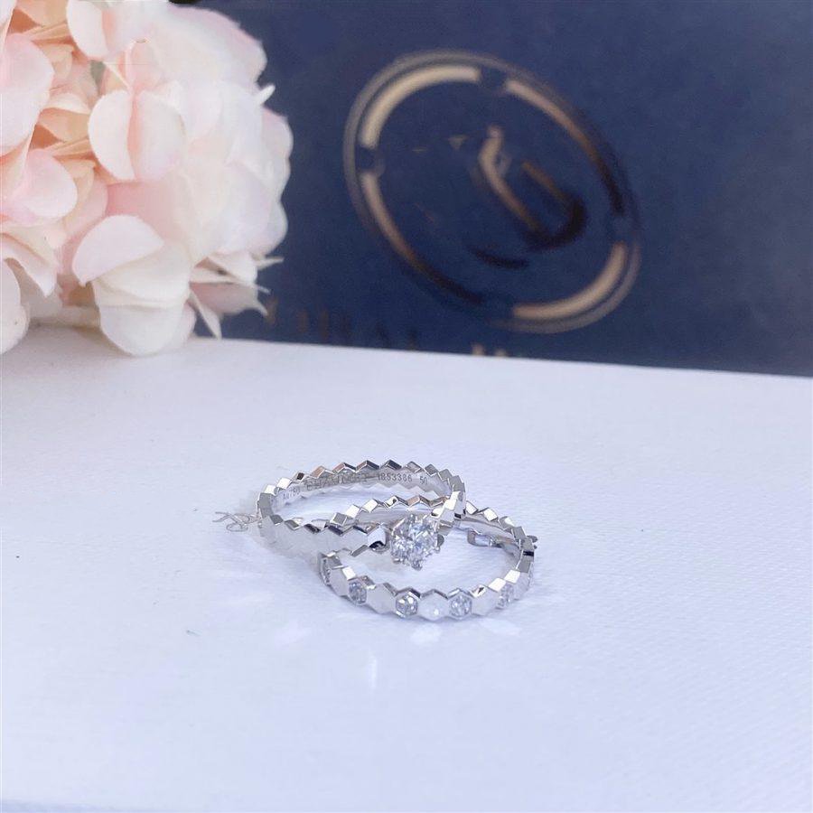 GlowBEE LOVE RING SILVER 1 DIAMOND