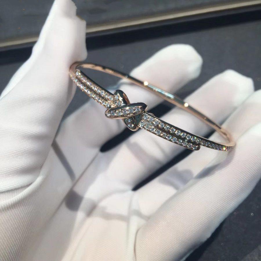 GlowJEUX DE BRACELET DIAMONDS PINK GOLD