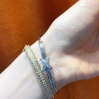 GlowJEUX DE BRACELET SILVER DIAMONDS