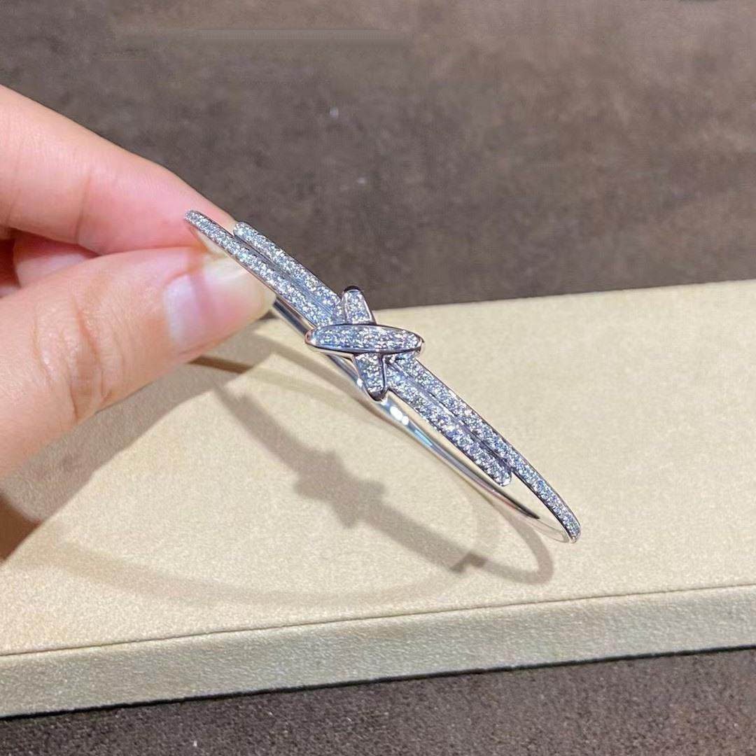 GlowJEUX DE BRACELET DIAMONDS SILVER