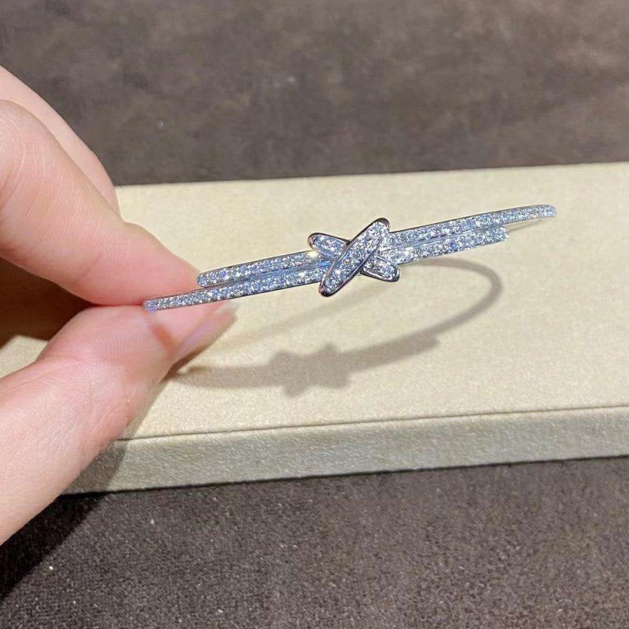 GlowJEUX DE BRACELET DIAMONDS SILVER