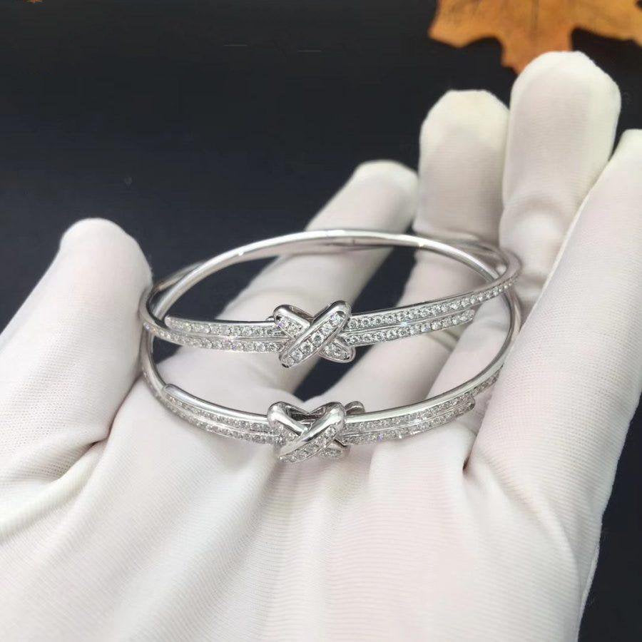 GlowJEUX DE BRACELET DIAMONDS SILVER