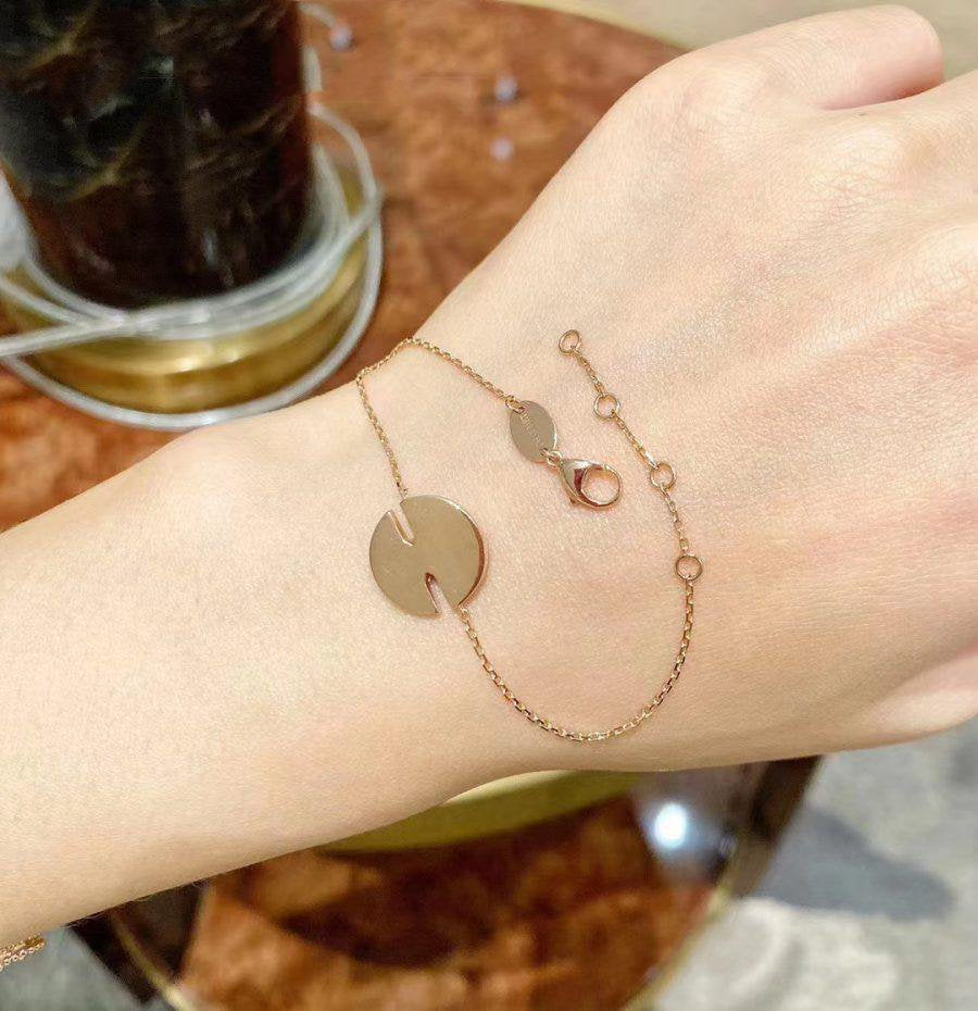 GlowJEUX DE BRACELET MOP PINK GOLD DIAMONDS