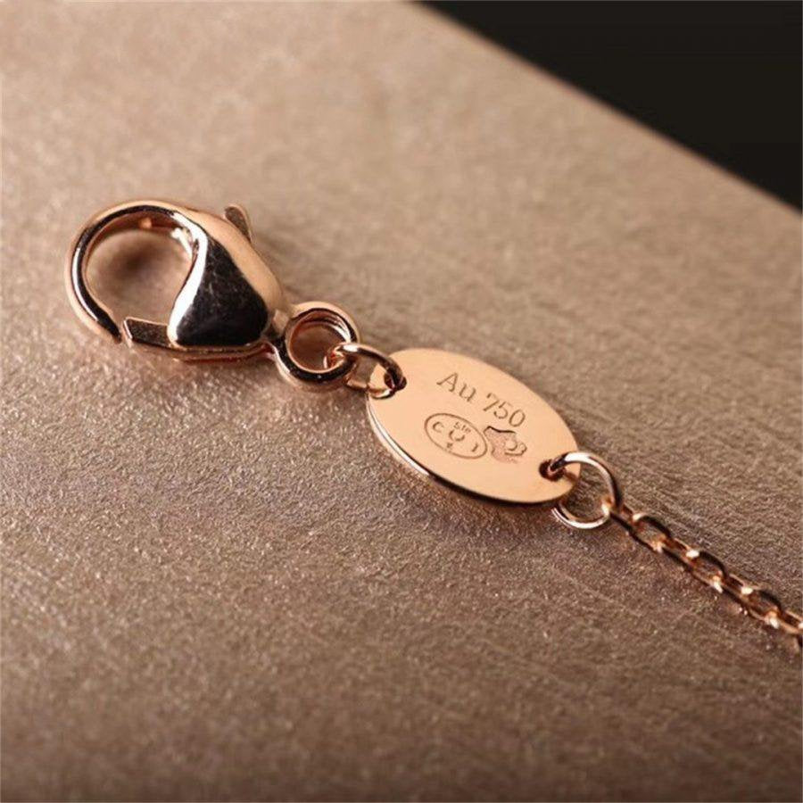 GlowHollow Design Four-Leaf Clover Flower Shape Ring