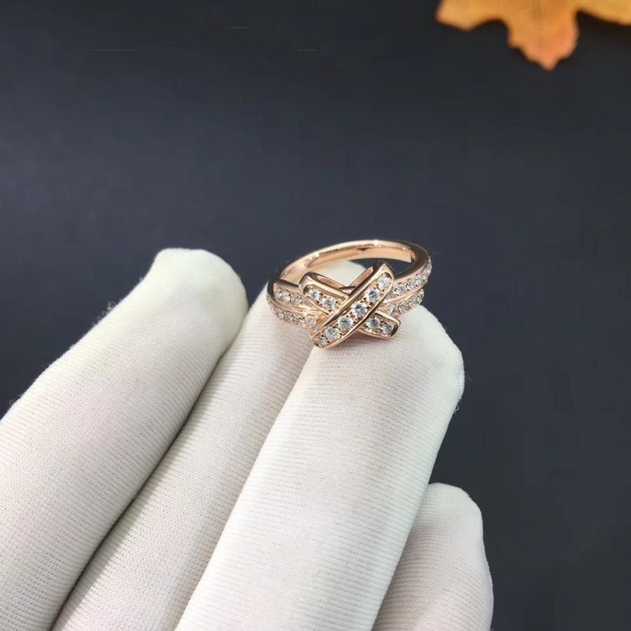 GlowJEUX DE RING PINK GOLD DIAMOND